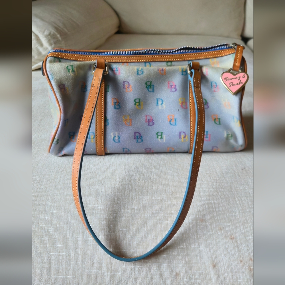Dooney & Bourke Pastel Logo Shoulder Bag